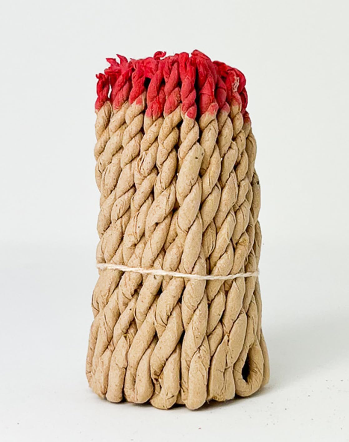Sandalwood Tibetan Organic Handmade Rope Incense - 2 Bundles 90pcs