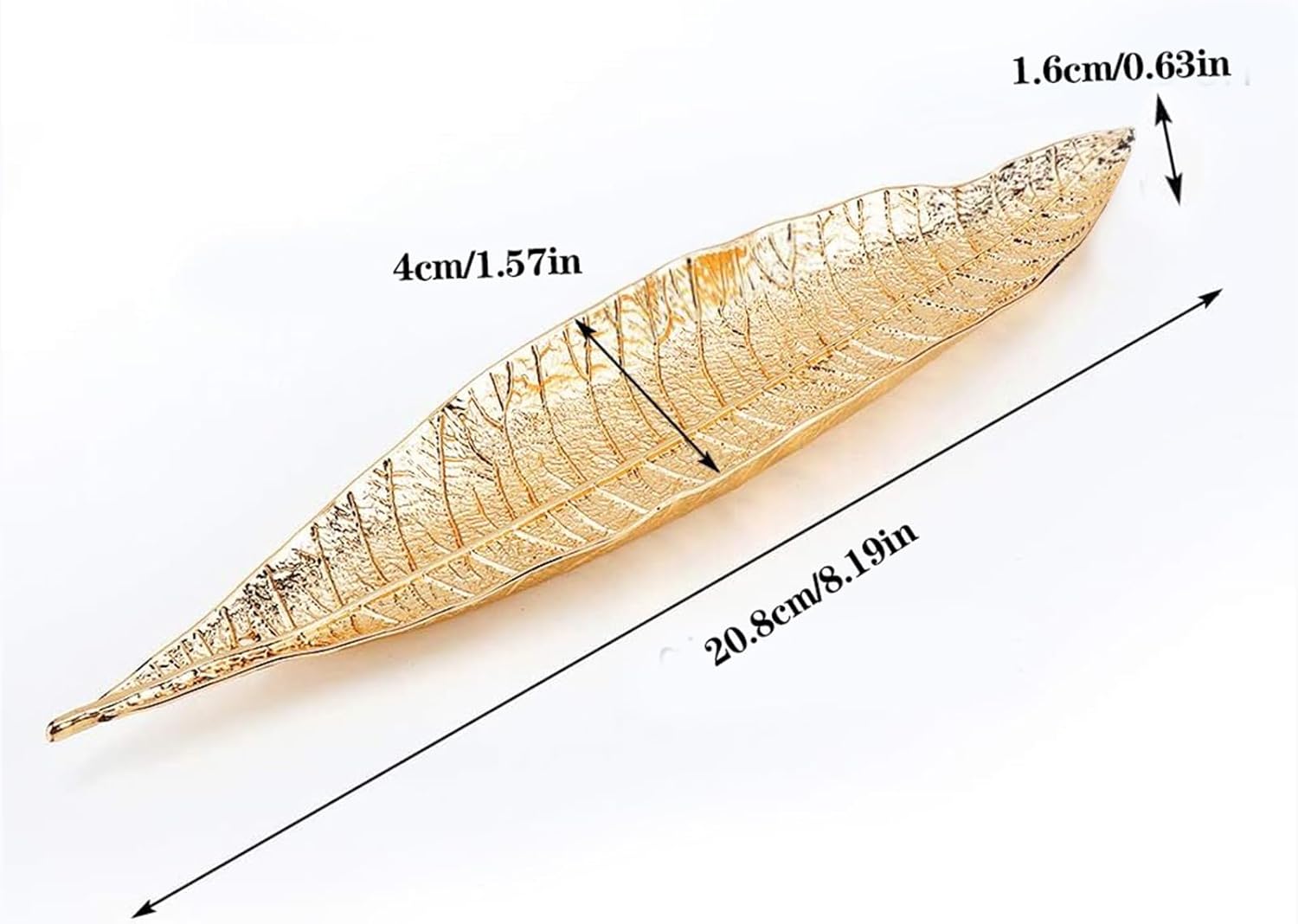 Zen Leaf Incense Burner with Ash Catcher