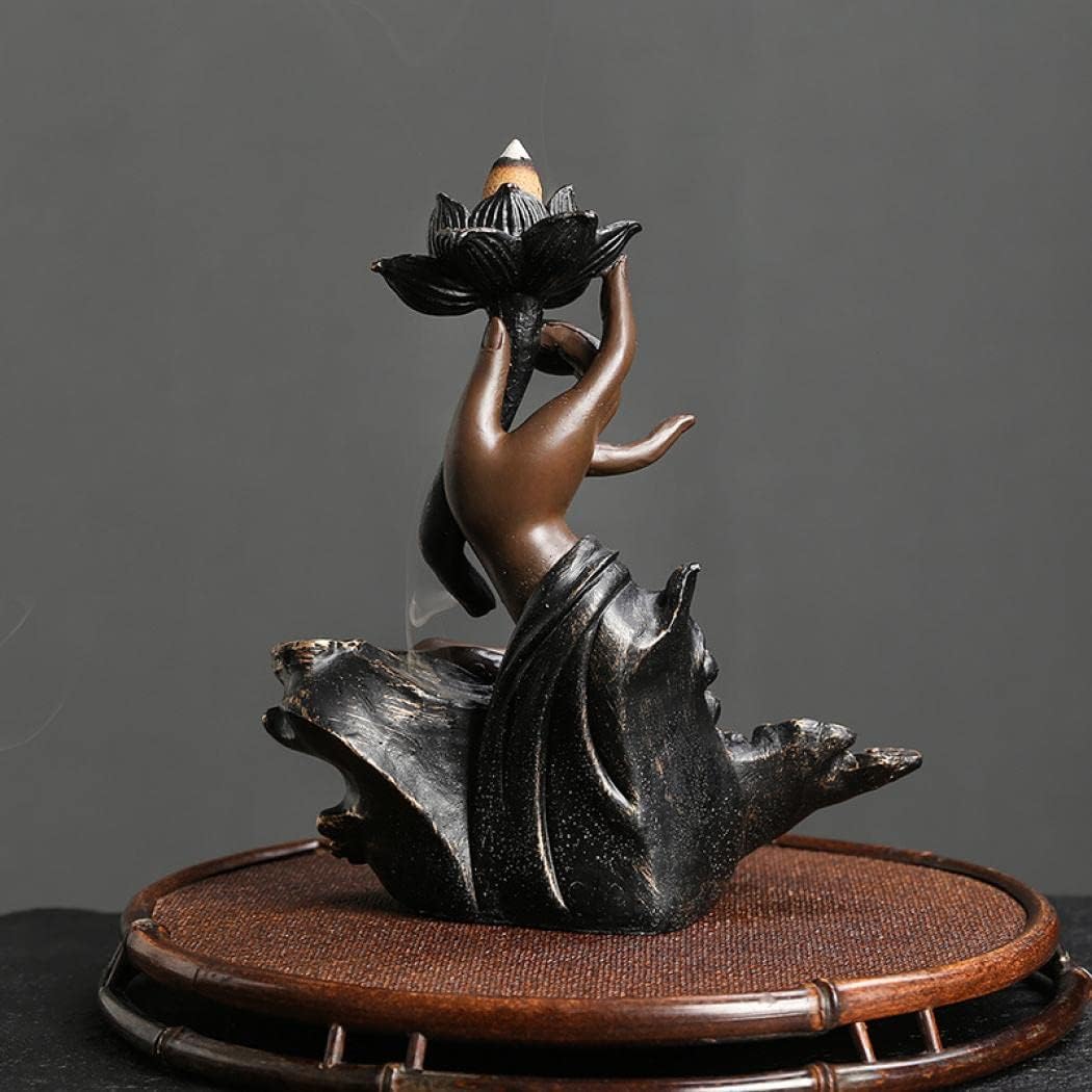 Jessie Backflow Incense Burner Set
