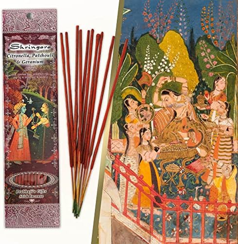 Prabhujis Gifts Shringara Incense Sticks - 3 Packs of 10