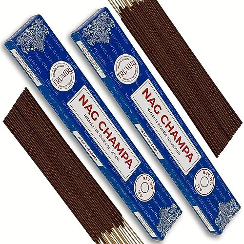 TRUMIRI Nag Champa Incense Sticks - 30 Sticks Dual Pack