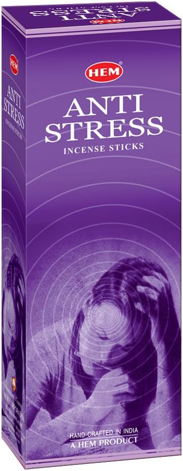 HEM Anti Stress Incense Box of Six Tubes