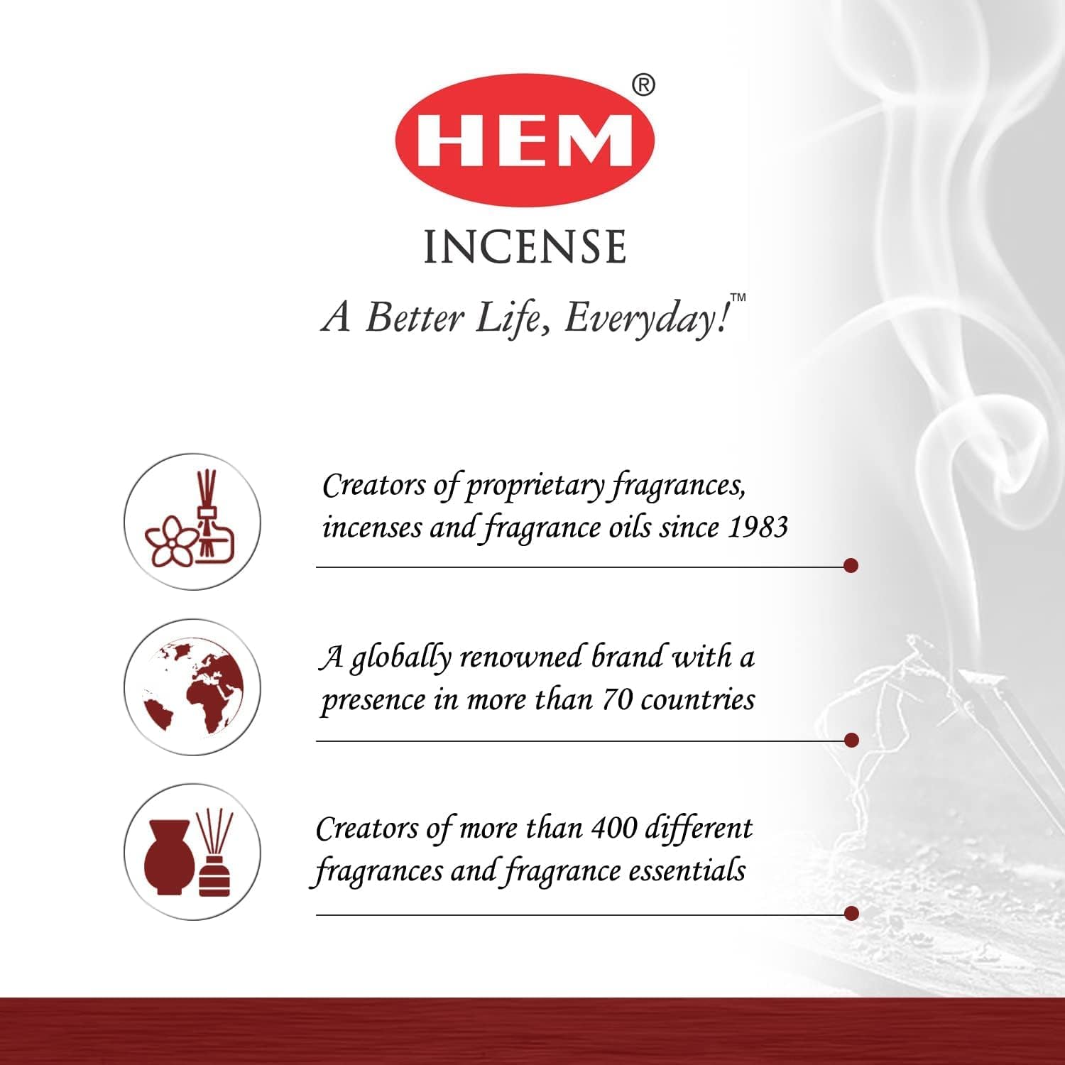 HEM Champa Masala Incense Sticks 6 Pack 120 Sticks