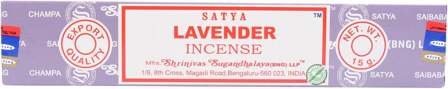 Satya Incense Sticks Variety Pack 7 pcs 15g Natural