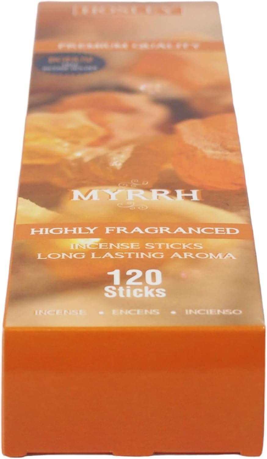 Hosley 120 Pack Myrrh Incense Sticks - Perfect for Home and Meditation