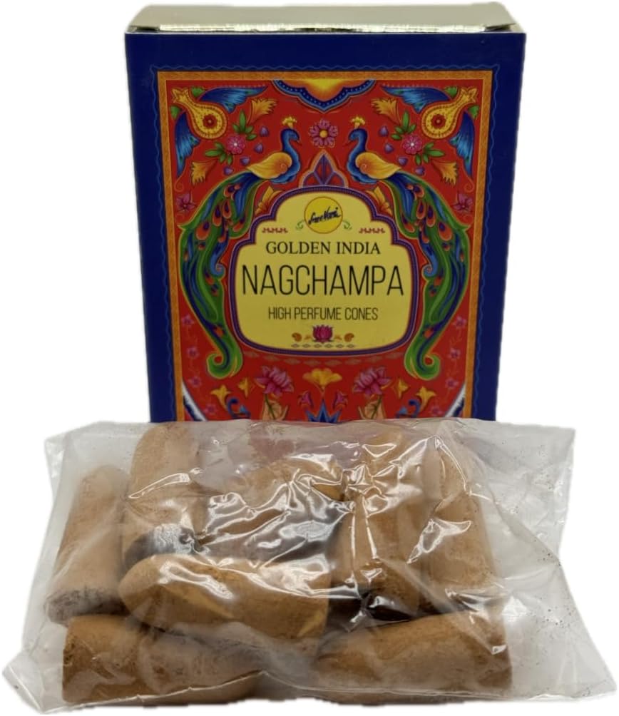 Sree Vani Nagchampa Backflow Incense Cones 60 Count