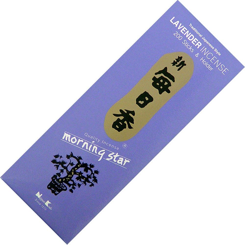 Lavender Incense Sticks 200 Count by Nippon Kodo