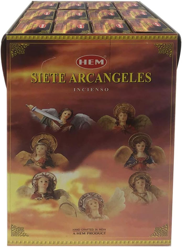 7 Archangels Incense Sticks and Holder Bundle