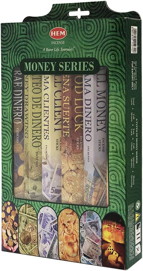 Hem Incense Sticks Variety Pack with Holder 1