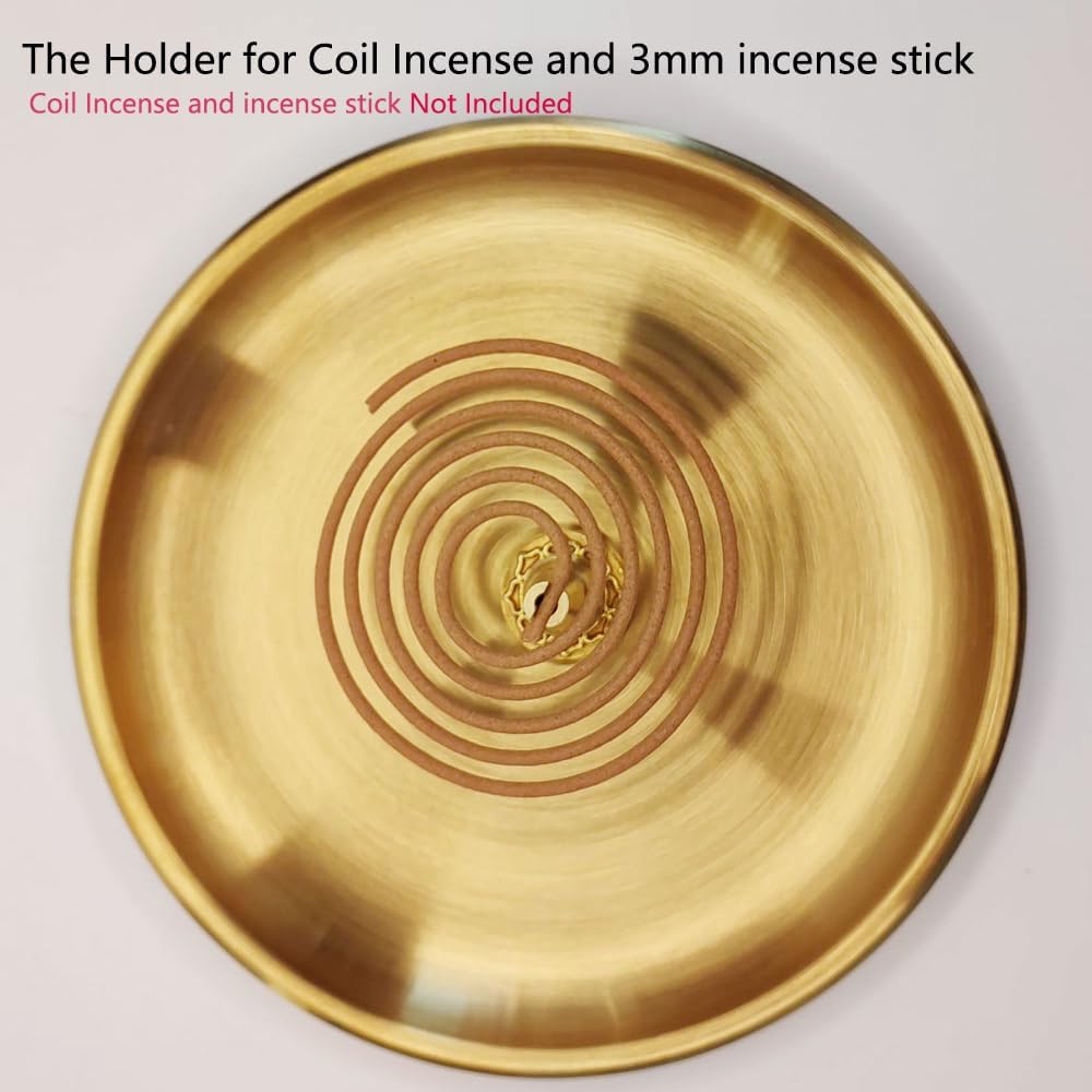 5in1 Incense Holder Set with Brass and Stainless Steel