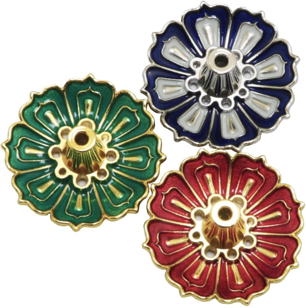 3PCS Colorful Incense Holder for Home Yoga Spa