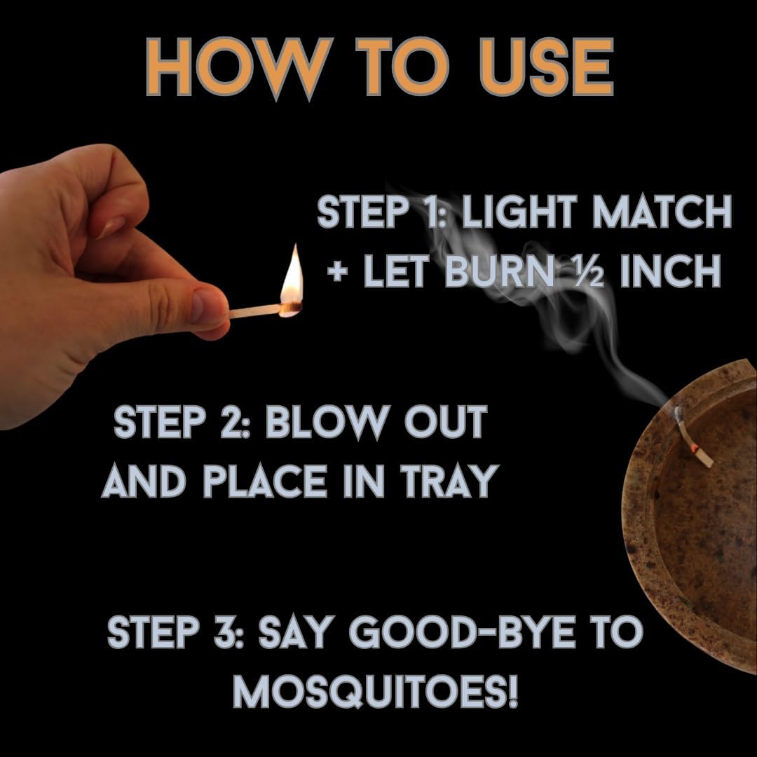 Citro Citronella Scented Matches - Outdoor Use