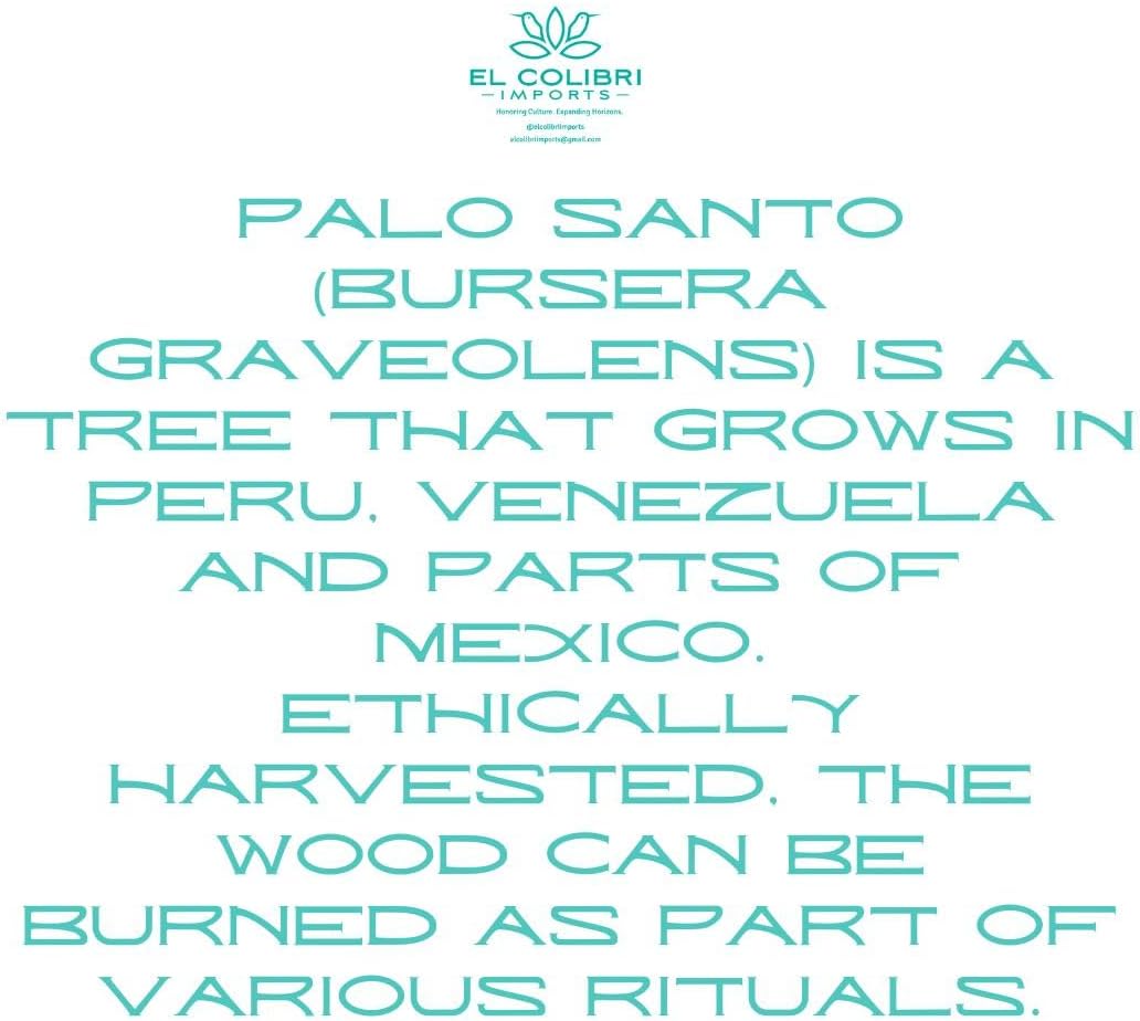 Ethically Sourced Peruvian Palo Santo Incense Sticks 6 Pack
