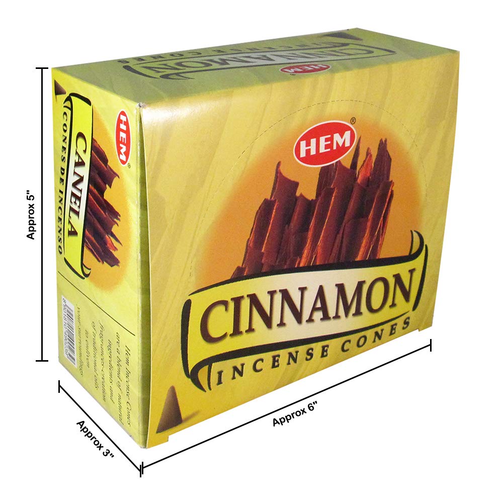 HEM Cinnamon Incense Case of 12 Boxes