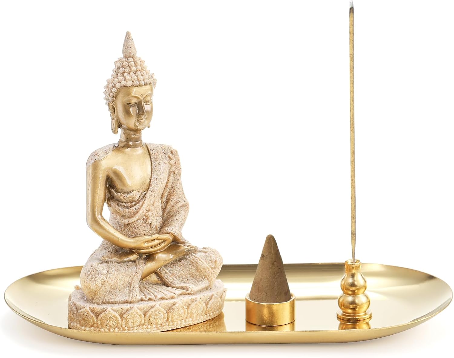 TOPZEA 6 in 1 Incense Holder Set for Meditation and Yoga