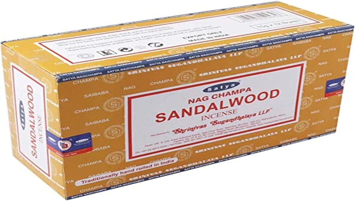 Satya Incense Sticks Black Sandalwood