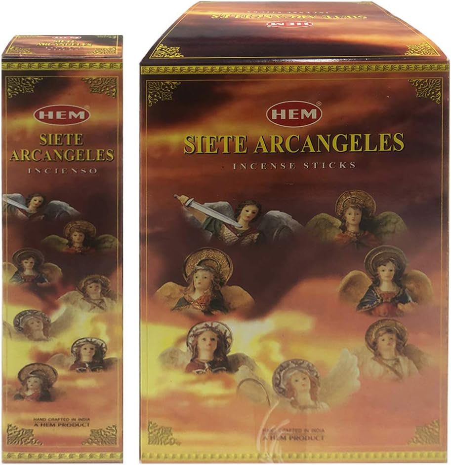7 Archangels Incense Sticks and Holder Bundle