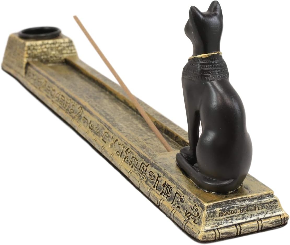 Ebros Gift Bastet Goddess Incense Holder Sculpture