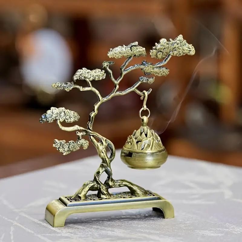 Ximimark 1pc Chinese Style Tree Incense Holder