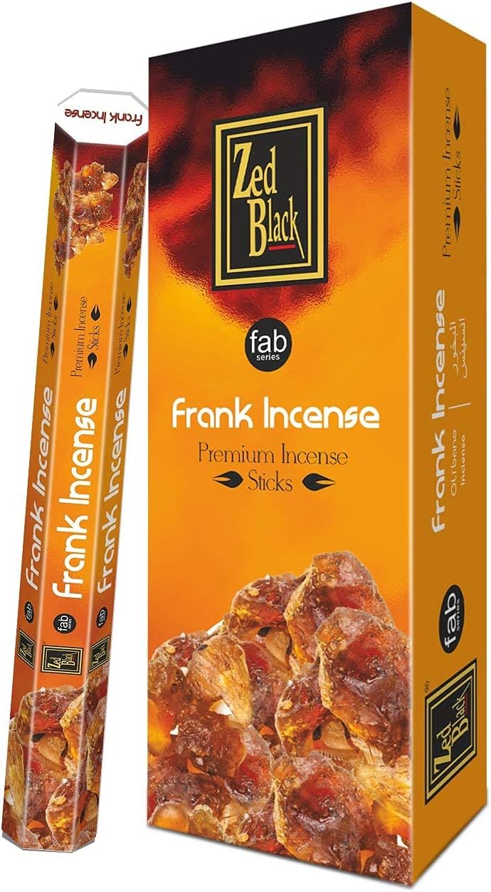 ZED Black Frank Incense Sticks 120 Pack