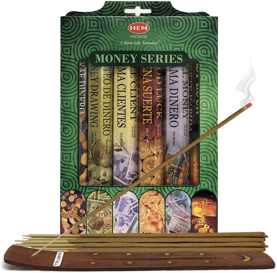 Hem Incense Sticks Variety Pack with Holder 1