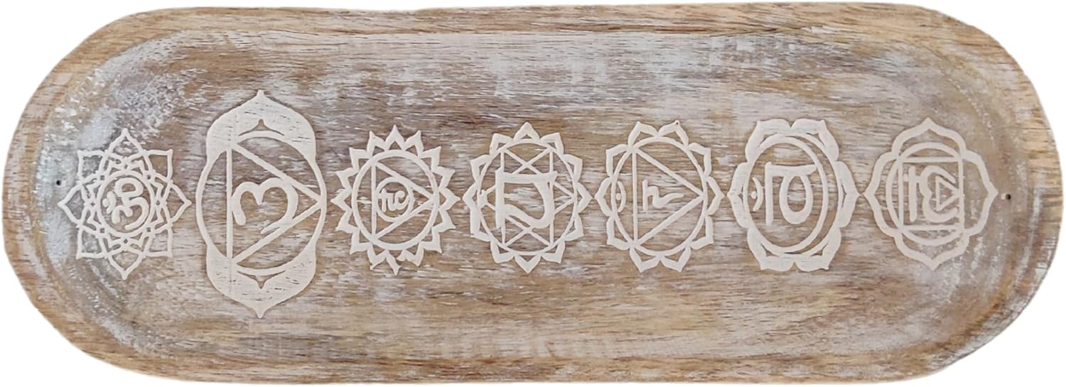 Vaniya Crafts Wooden Boat Shape Incense Holder Stand