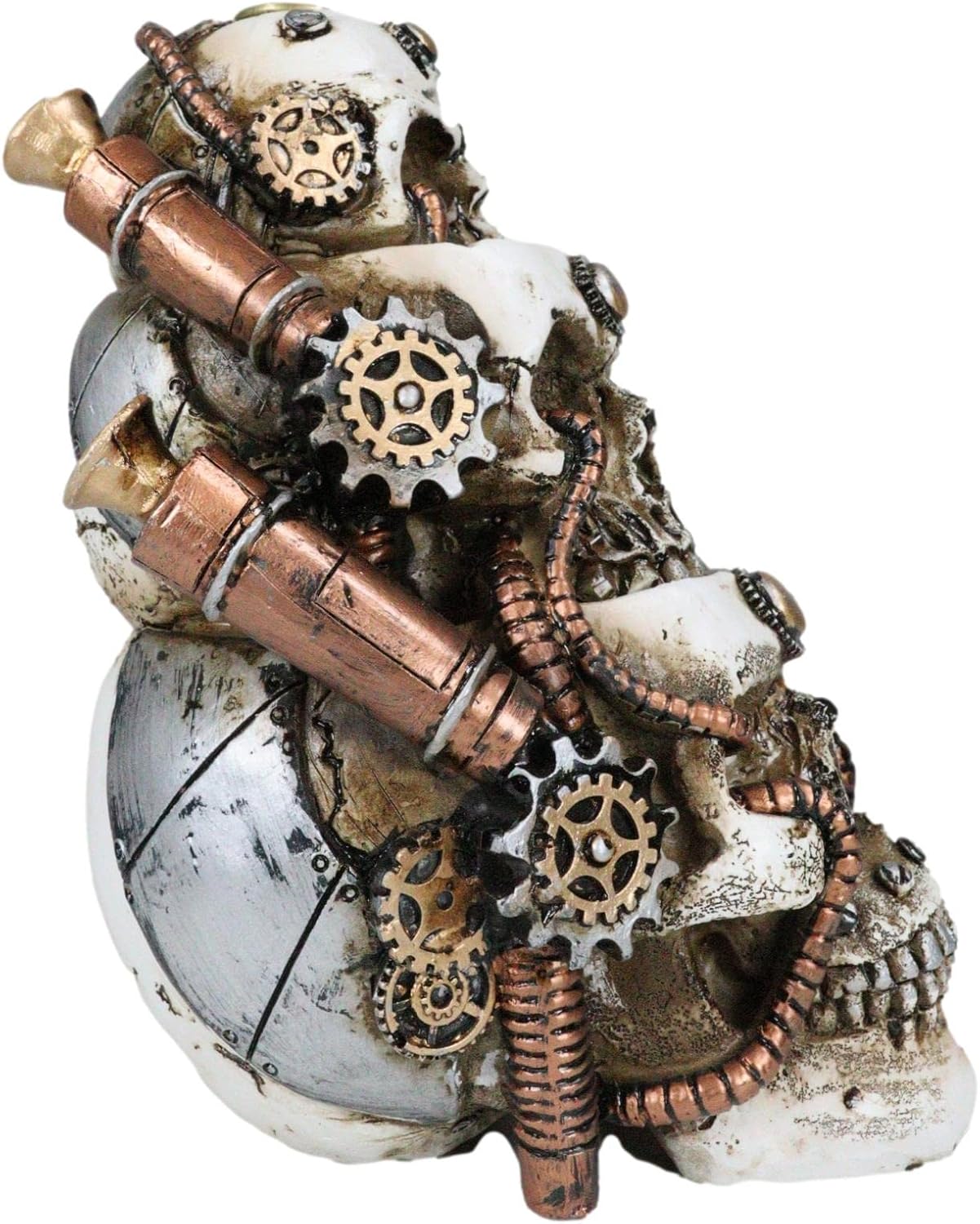 Ebros Gift Steampunk Incense Holder Set