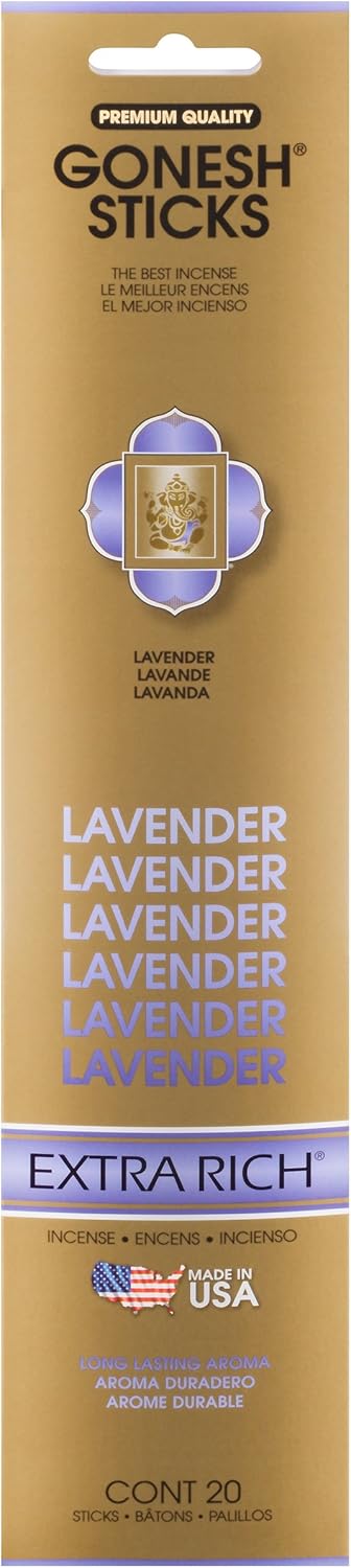 Gonesh Extra Rich Lavender Incense Sticks