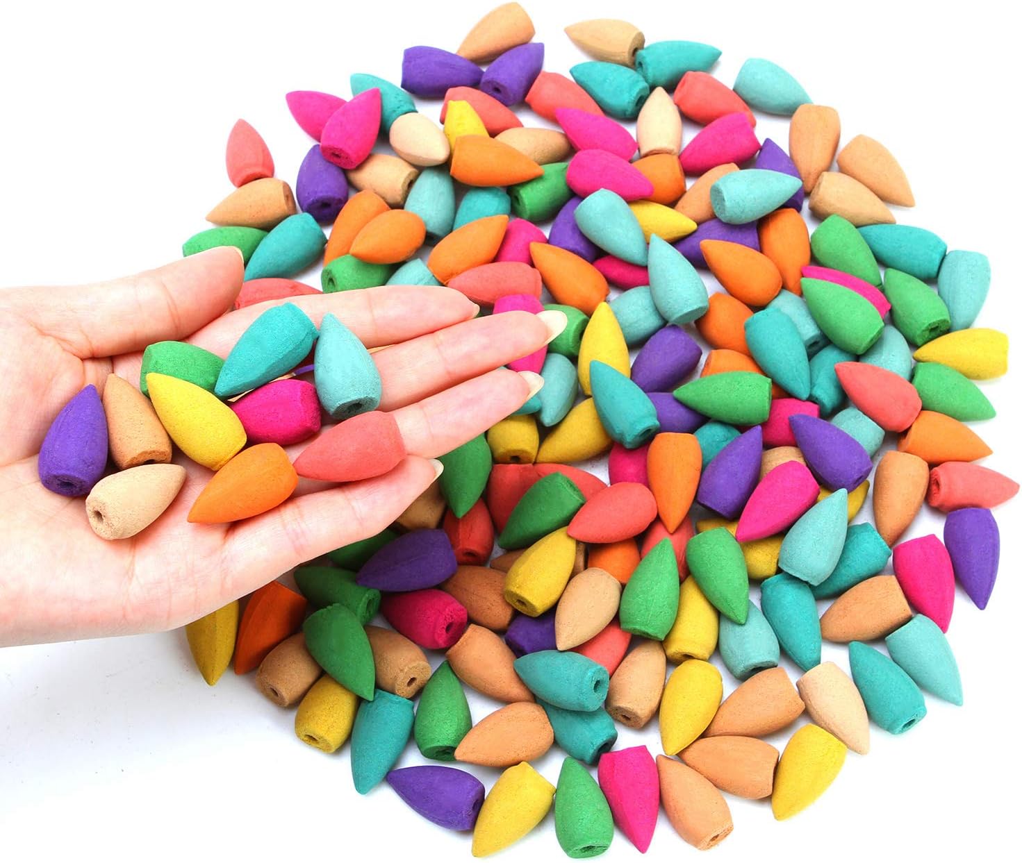 Aneco 180 Backflow Incense Cones 10 Mixed Natural Scents
