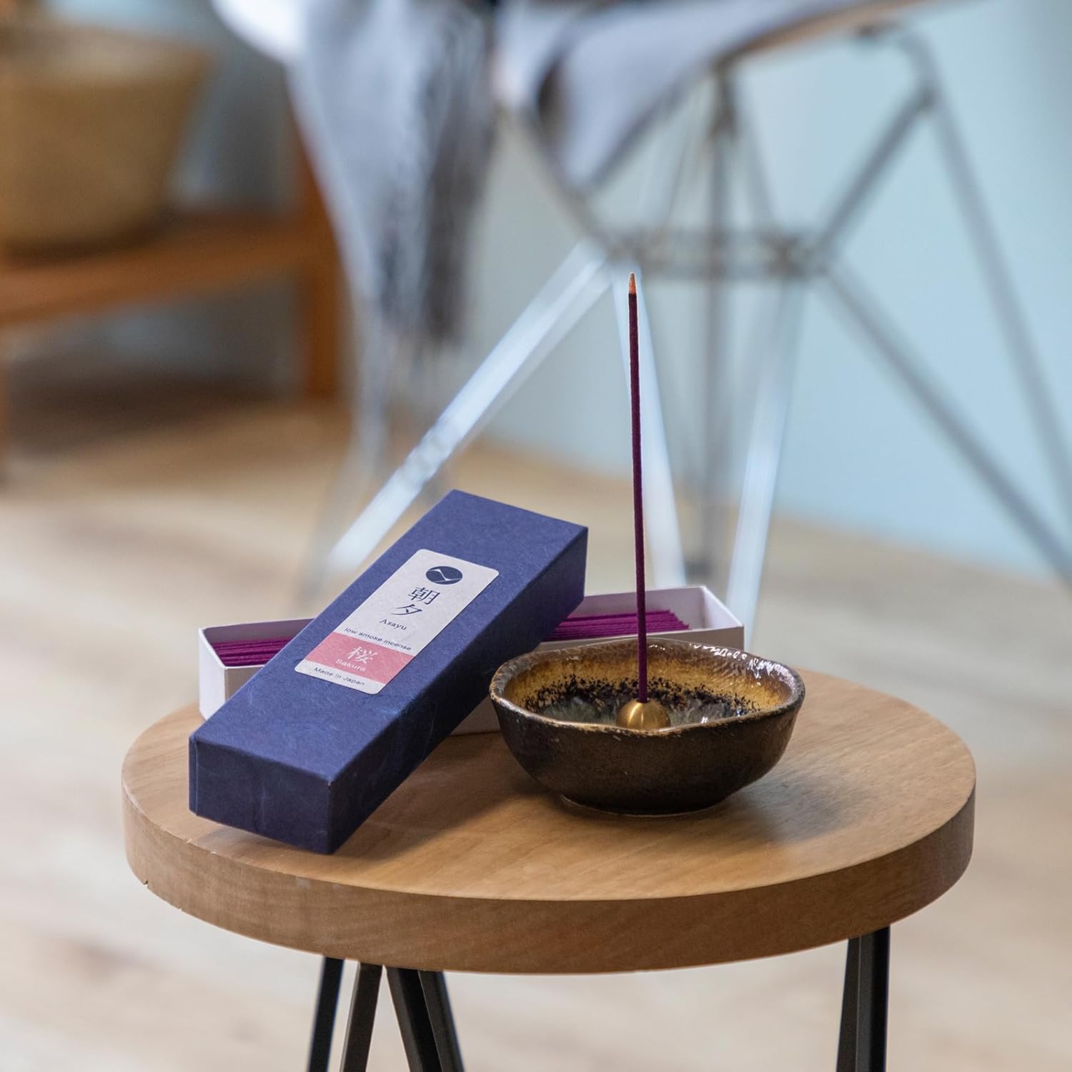Asayu Japan Low Smoke Cherry Blossom Incense Sticks 20g Sampler
