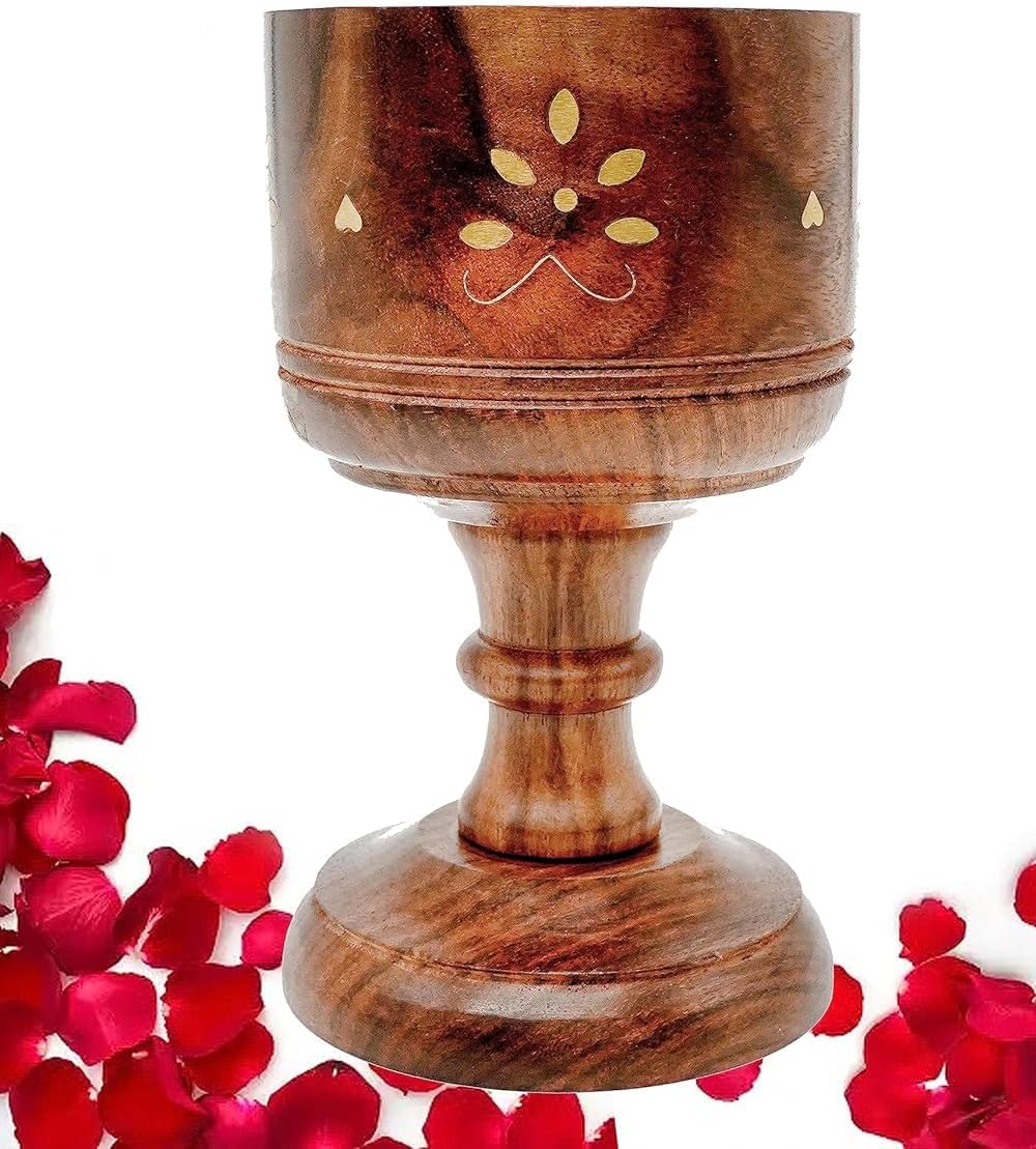 Sogra Wooden Incense Burner with Dhoop Stand