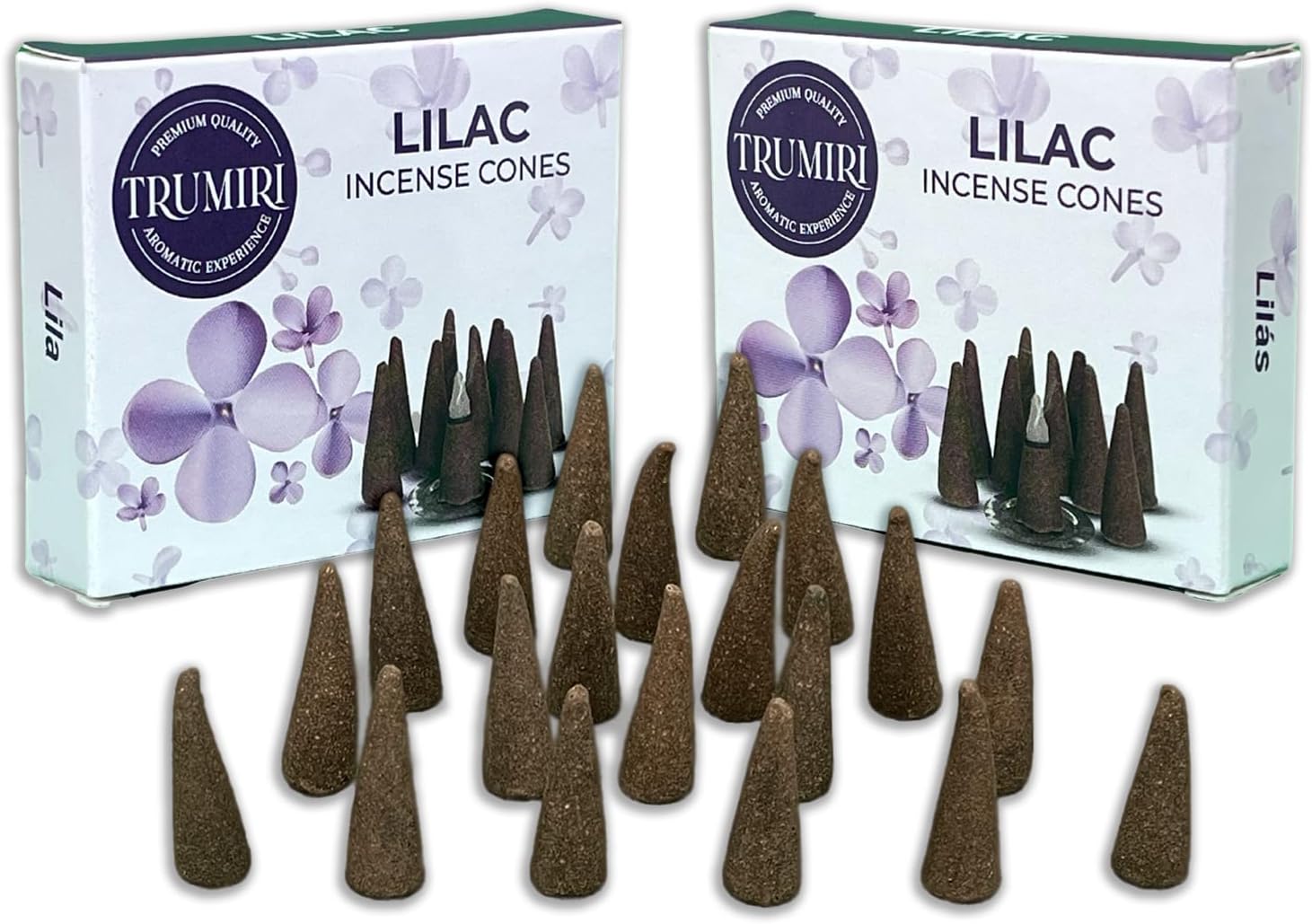 Lilac Incense Cones - 20 Cone Incense - Dual Pack