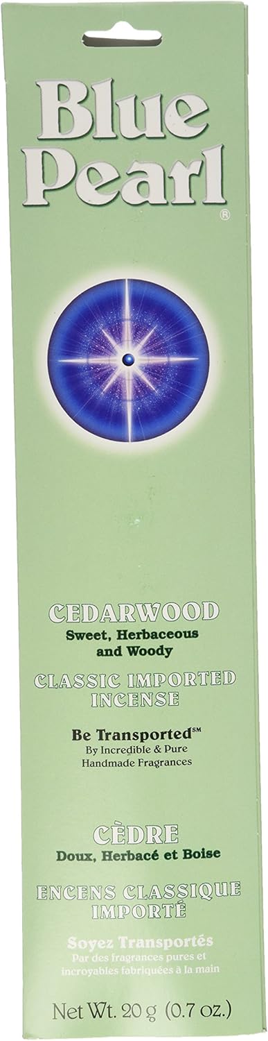 Blue Pearl Classic Fragrance Incense Cedarwood 20 Gram
