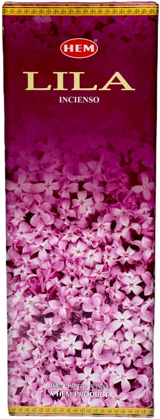 HEM Lilac Incense Sticks 120 Sticks 6 Boxes 9 Inches Long