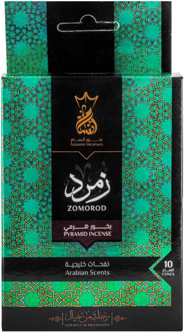 ANSAAM Incense Pyramid Cones ZOMOROD 10 CT