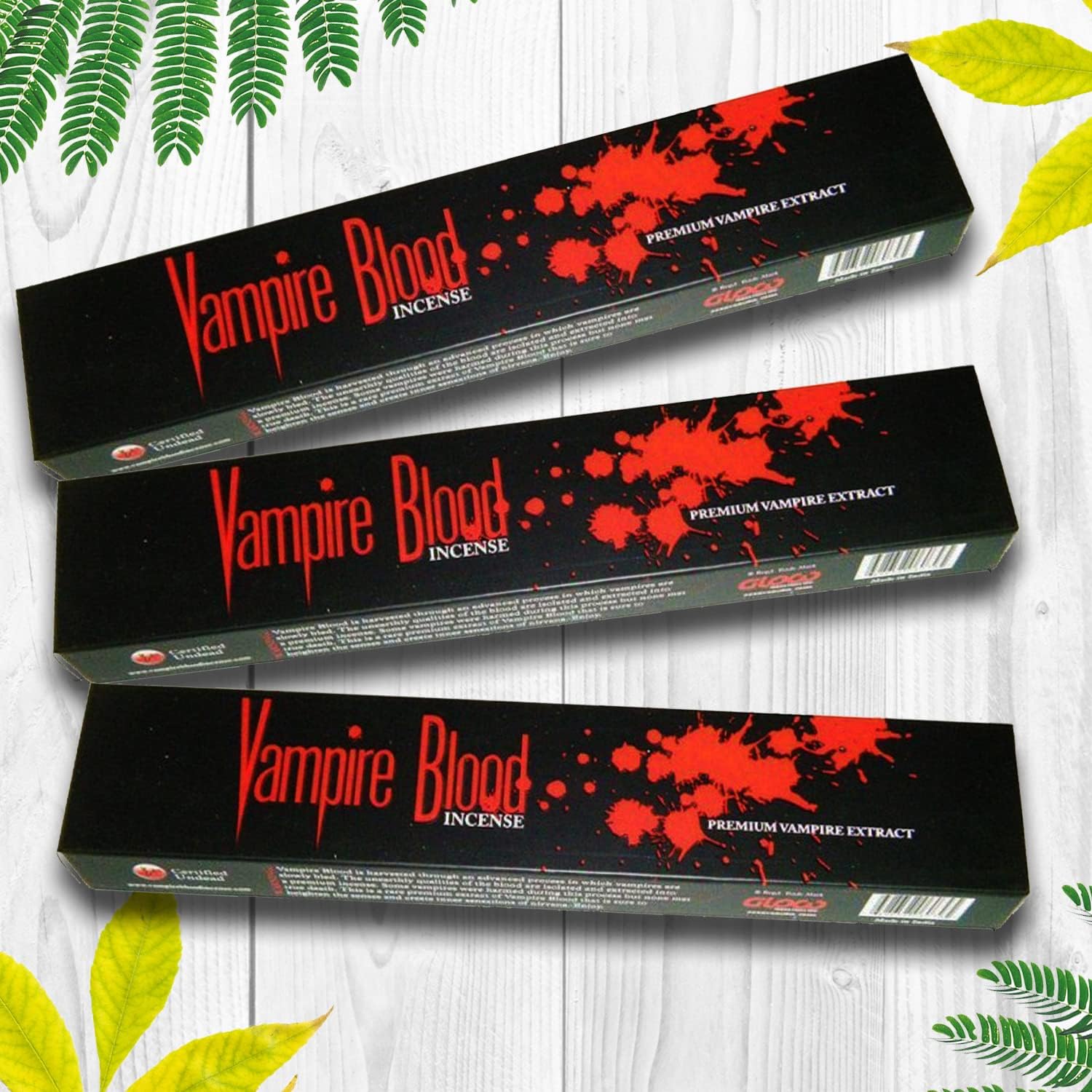 Vampire Blood Incense Sticks Agarbathi 15g Boxes 12