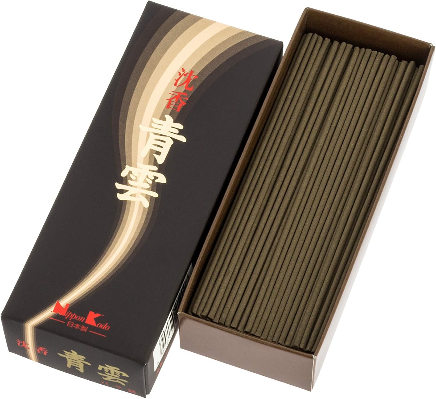 Nippon Kodo Aloe Incense Sticks Black 15x8x3cm