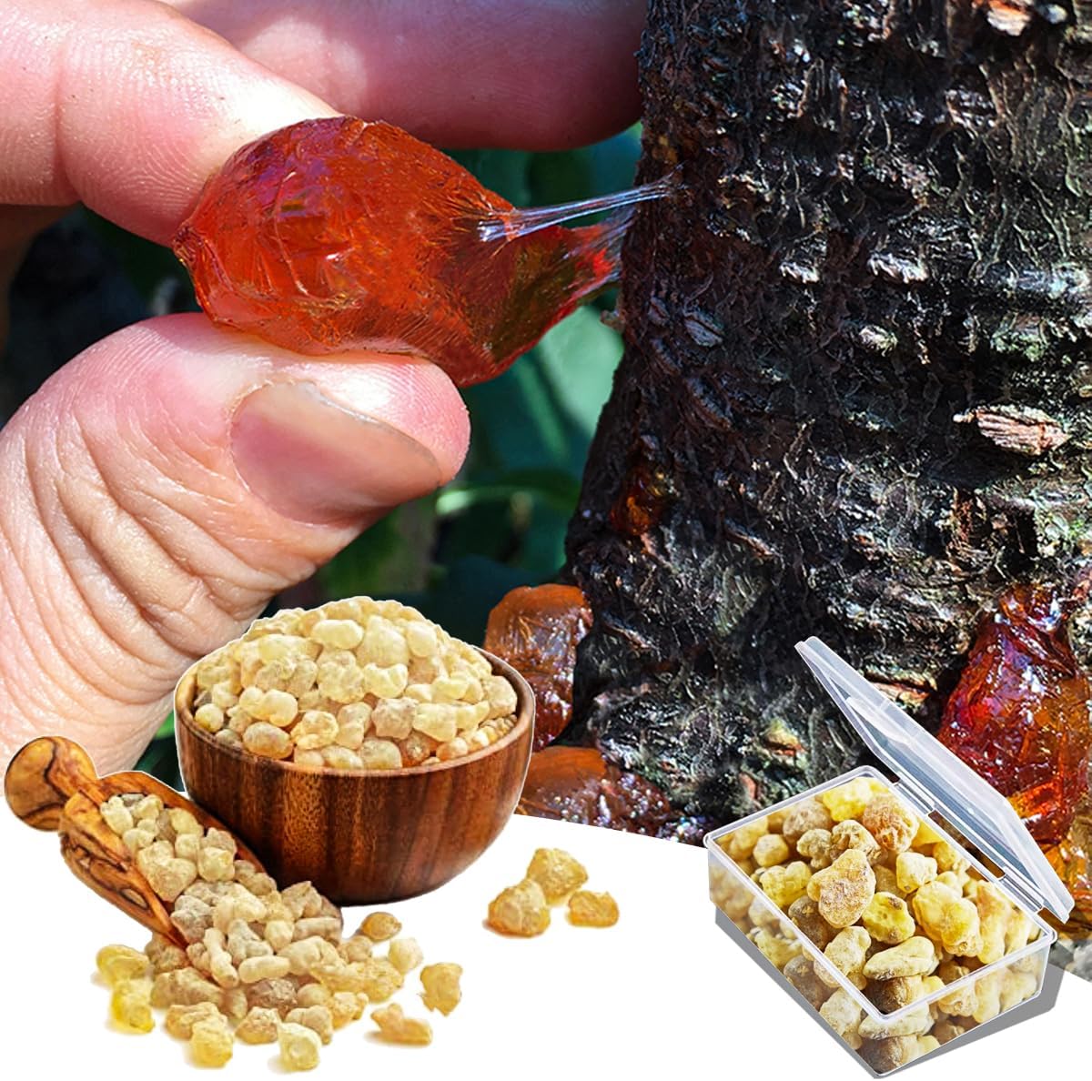 Premium Natural Frankincense Incense 150g for Worship and Home Use