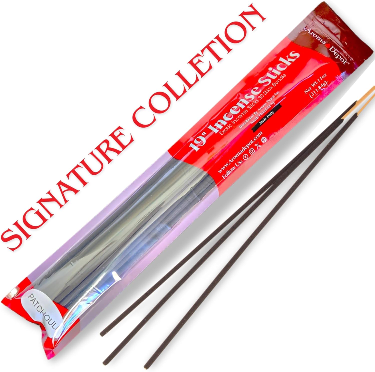 Aroma Depot 19 Inch Frank Myrrh Incense Sticks Bundle