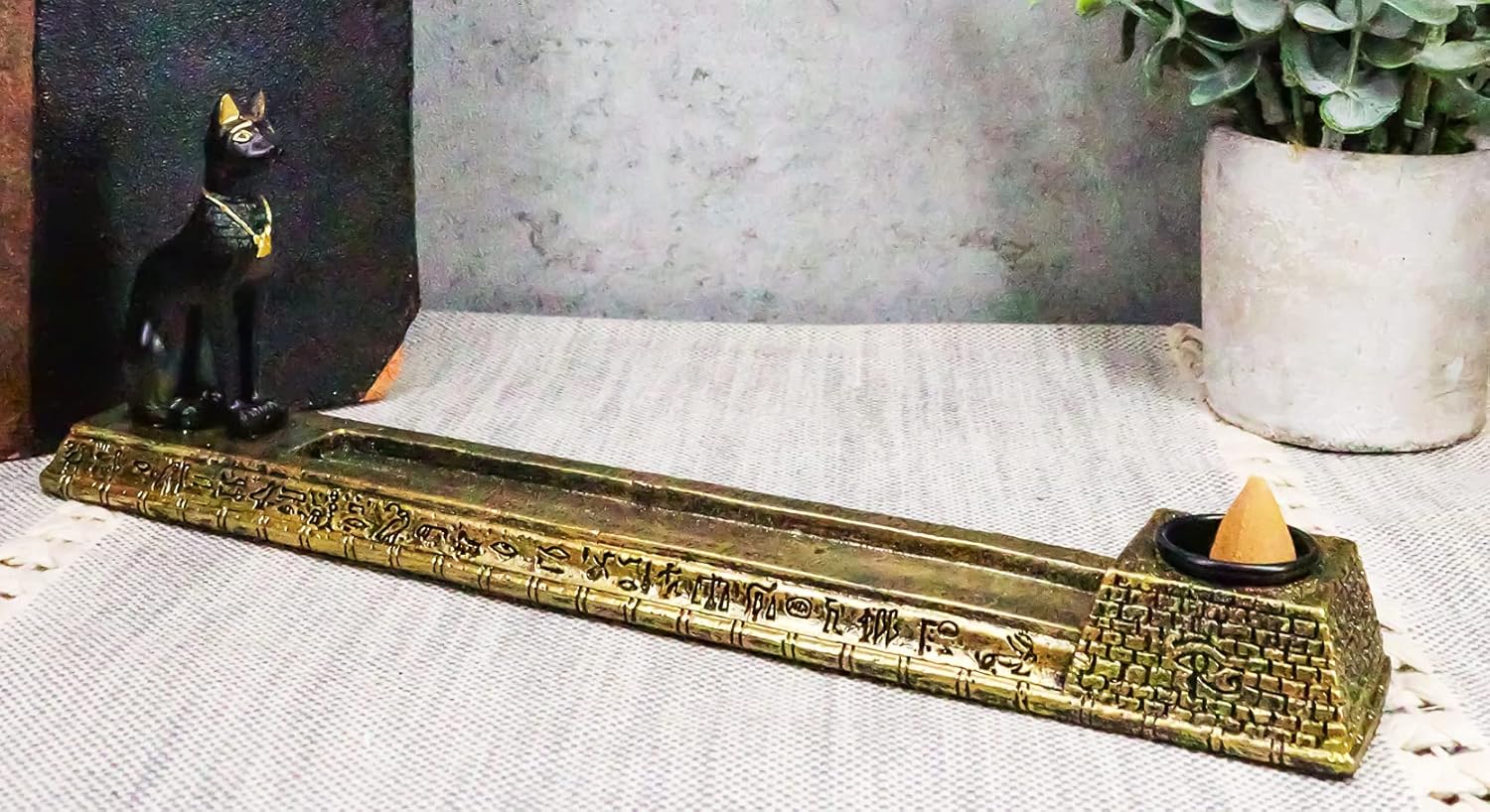 Ebros Gift Bastet Goddess Incense Holder Sculpture