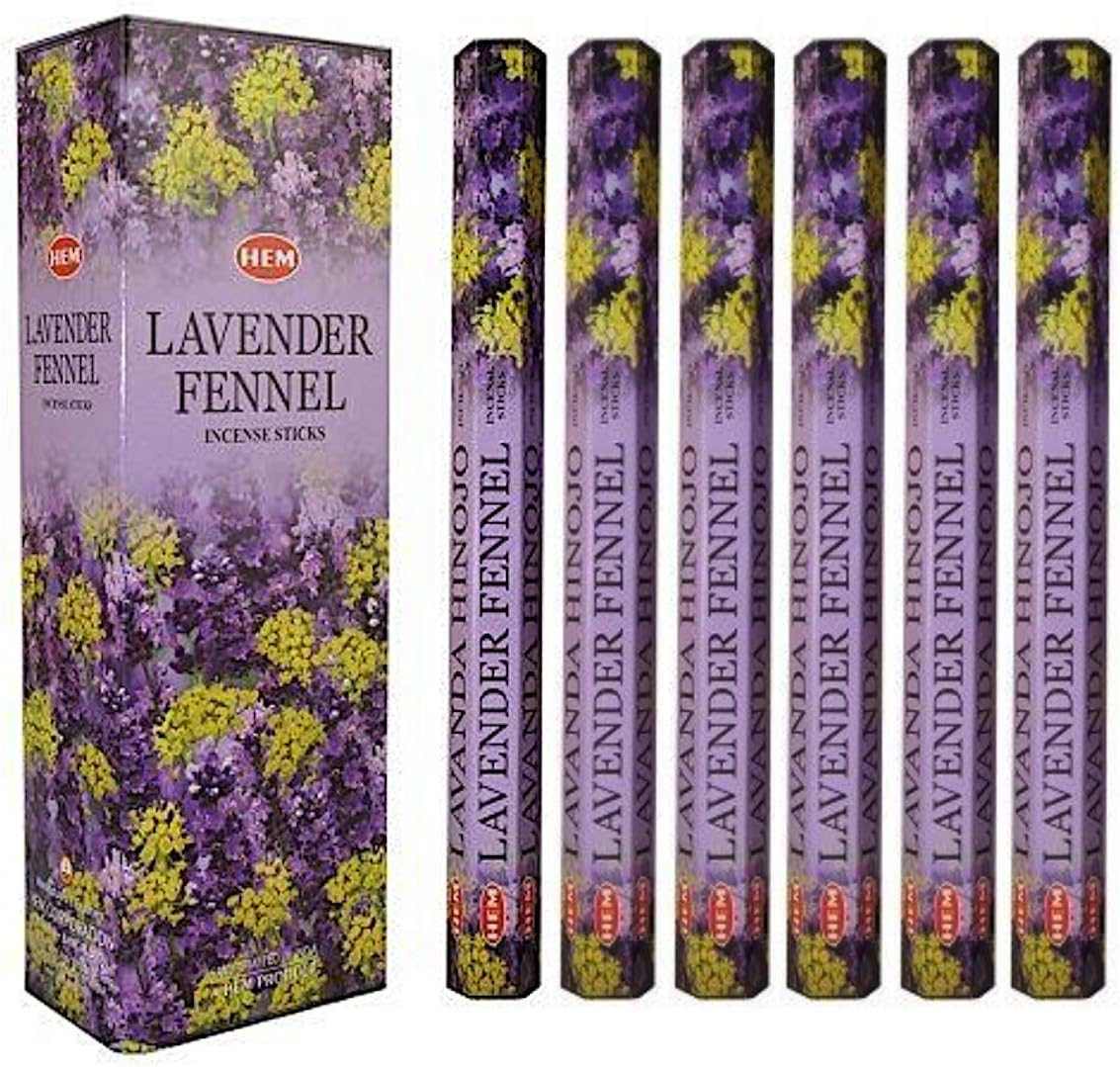 HEM Lavender Fennel Incense 120 Sticks 1