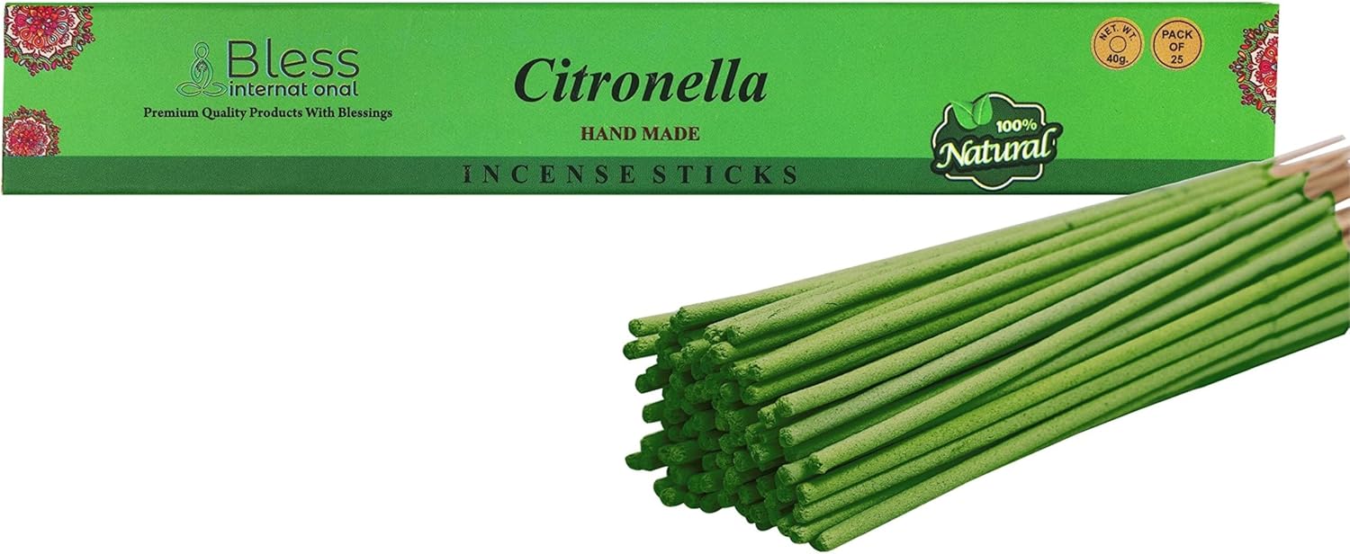Bless-Citronella Natural Handmade Incense Sticks