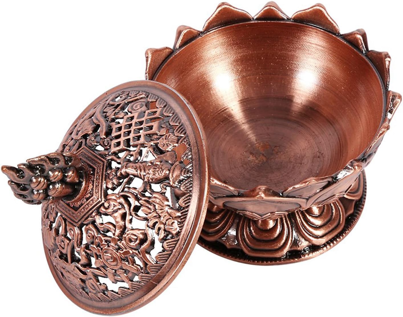 Vintage Lotus Incense Burner Holder