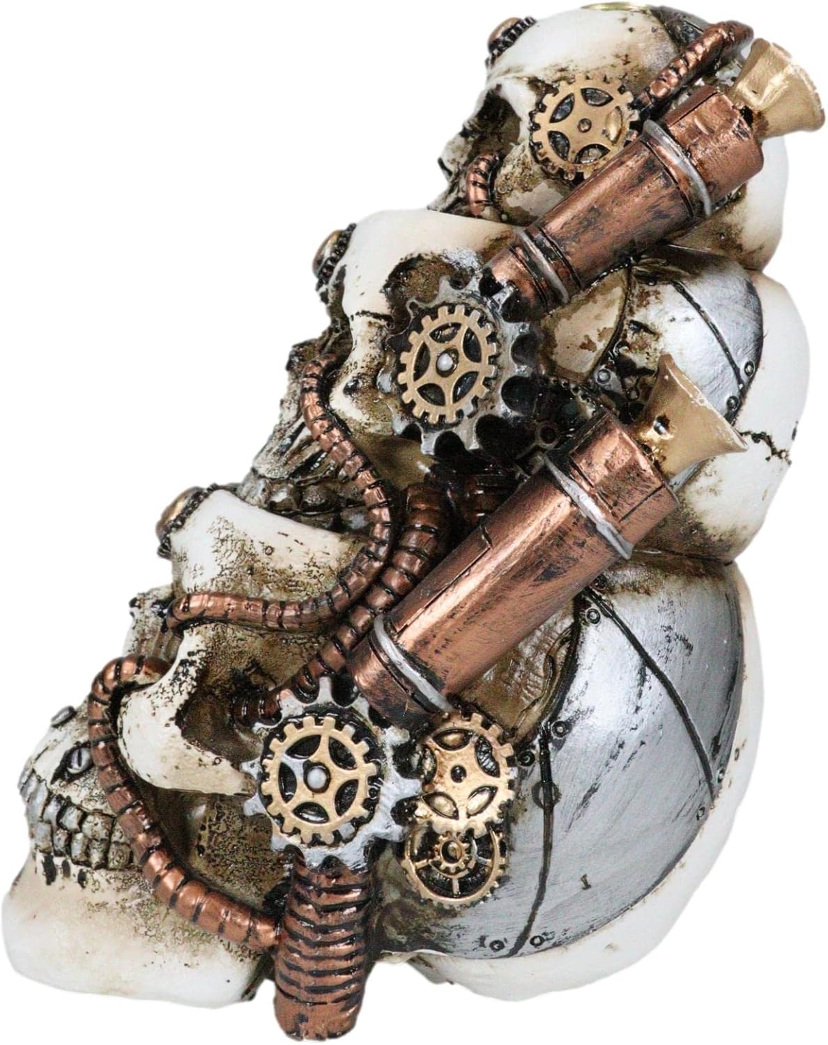 Ebros Gift Steampunk Incense Holder Set