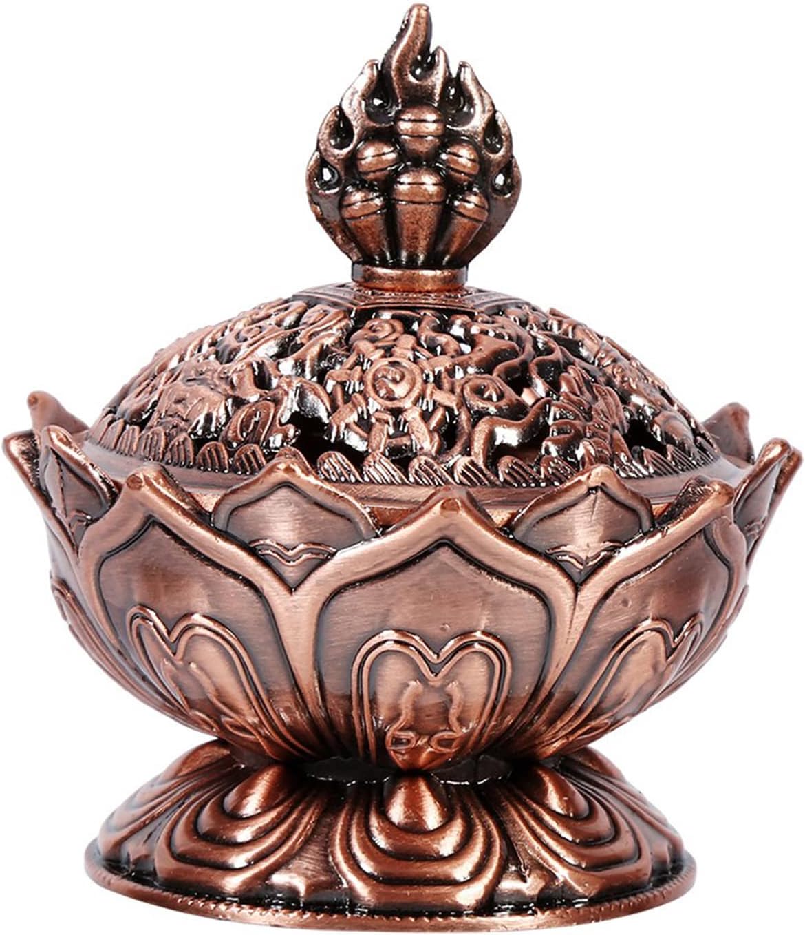 Vintage Lotus Incense Burner Holder