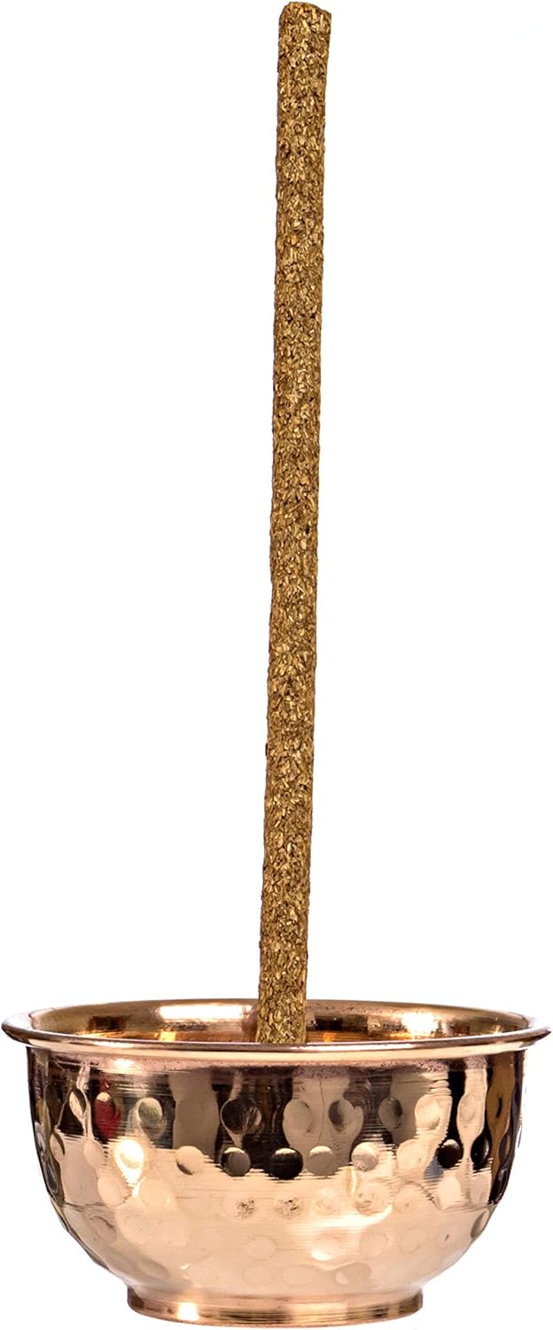 Palo Santo Home Incense Kit with 10 Sticks and Copper Bowl