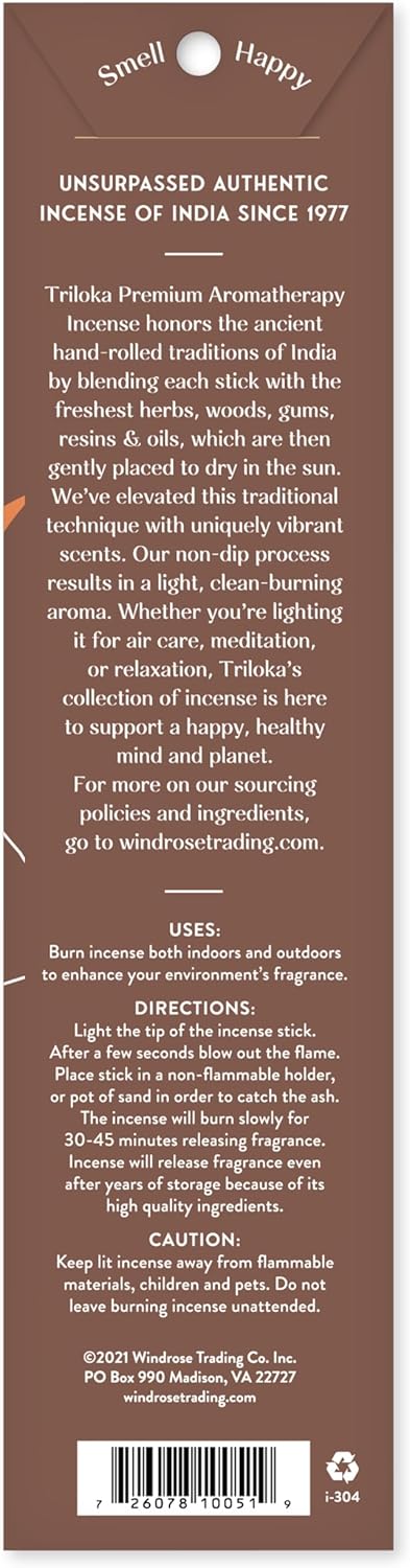 Triloka Premium Frankincense Incense 10 Sticks