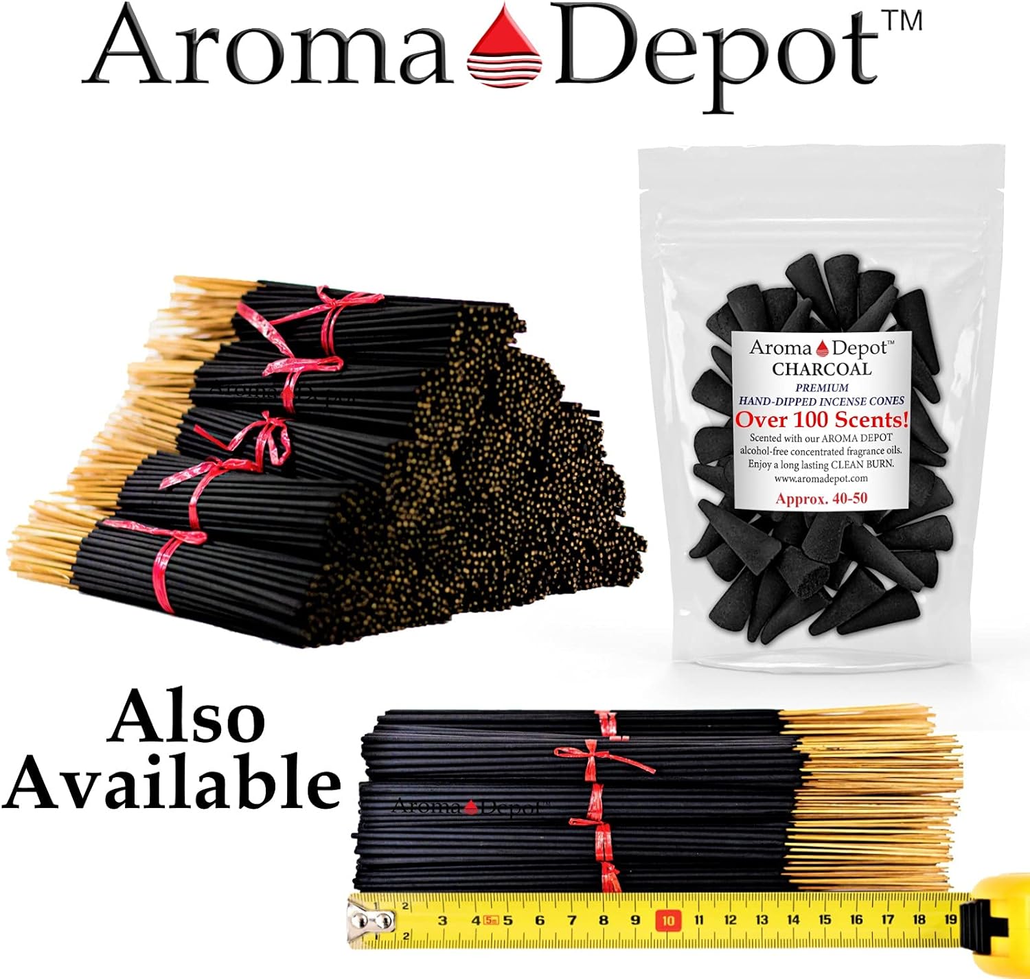 1 Inch Lavender Incense Charcoal Cones 85-100 Pack