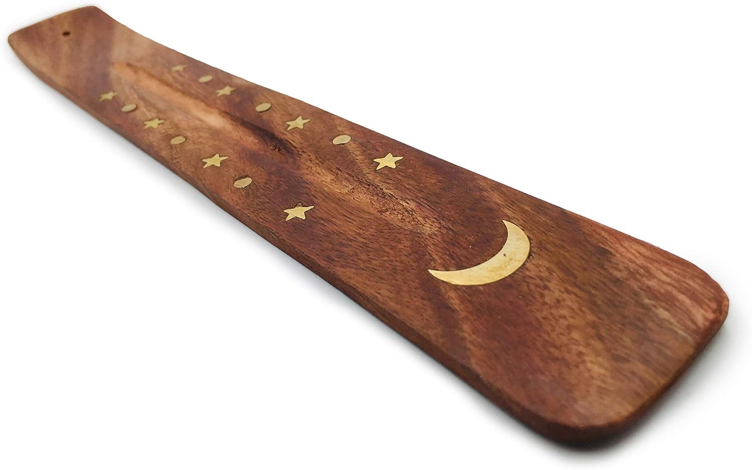 Moon and Stars Incense Holder - Celestial Design for Single Stick