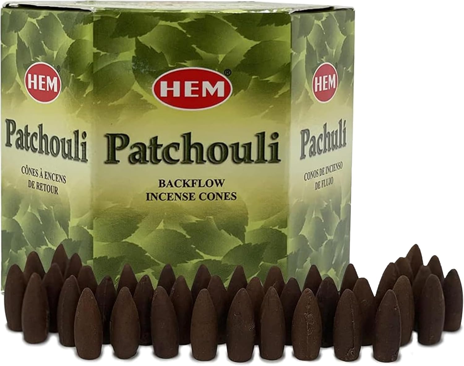 Patchouli Backflow Incense Cones for Aromatic Smoke Fountain
